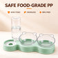 🐾 3-in-1 Pet Feeding Station – Food Bowls & Automatic Water Dispenser