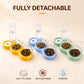 🐾 3-in-1 Pet Feeding Station – Food Bowls & Automatic Water Dispenser