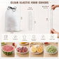 🥣 Elastic Stretch Food Covers – Clear Reusable Bowl & Plate Covers for Leftovers, Fruit & Food Storage
