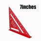 📐 Woodworking Triangle Ruler – Precise Measuring & Marking