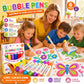 ⏳LAST DAY BUY 1 GET 1 FREE!!🎁🔮Magic Pen – Draw 3D with one stroke!🎄 DIY Bubble Popcorn Drawing Pens 🔥