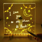 ⏳LAST DAY SALE 50% OFF !! 🎨LED Note Board🎁Buy 1 Get 7 Colour Pens For Free