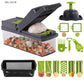 ✨Multifunction vegetable slicer – stainless steel blades, easy to clean, multiple cooking modes🥗