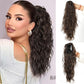 💜2026 NEW IN £15.99!!⚡50K+ SOLD! 💜Curly Wavy Frizzy Hair Extension with Ponytail