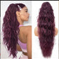 💜2026 NEW IN £15.99!!⚡50K+ SOLD! 💜Curly Wavy Frizzy Hair Extension with Ponytail