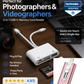 📱 3-in-1 USB-C Card Reader – Easy File Transfer