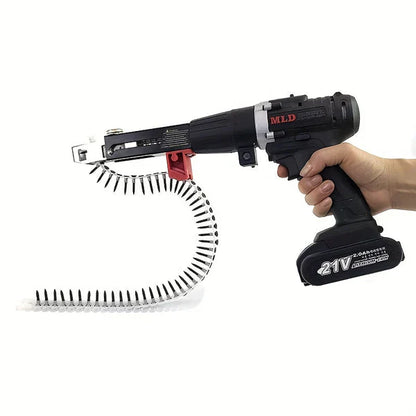 ⏳Limited time 50% off💥Woodworking Automatic Nail Gun Adapter Electric Drill Chain Attachment Set for Nail Gun Electric Drill