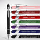 🔥Last Day Promotion 49% OFF💝Funny Stress-Relief Daily Quotes Metal Ballpoint Pen Set (7 Pcs) | 🎁Office Christmas Gift Exchange