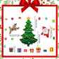 🎄 3D Christmas Magnetic Stickers – Cute Holiday Decor for Fridges & Metal Surfaces