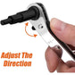 4-in-1 HVAC Ratchet Service Wrench Set with S2 Hex Bit Adapters