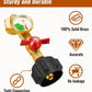 🔥 Top of the Line Propane Fill Elbow Adapter with Tank Pressure Gauge