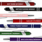 🔥Last Day Promotion 49% OFF💝Funny Stress-Relief Daily Quotes Metal Ballpoint Pen Set (7 Pcs) | 🎁Office Christmas Gift Exchange