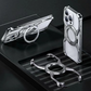 Unique X Metal Rotating Bracket Magnetic Phone Case