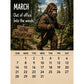 🦶2027 Bigfoot's Daily Life Calendar