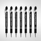 🔥Last Day Promotion 49% OFF💝Funny Stress-Relief Daily Quotes Metal Ballpoint Pen Set (7 Pcs) | 🎁Office Christmas Gift Exchange