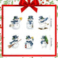 🎄 3D Christmas Magnetic Stickers – Cute Holiday Decor for Fridges & Metal Surfaces