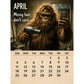 🦶2027 Bigfoot's Daily Life Calendar