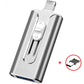 16GB~1TB Micro USB + 8 Pin + USB 3.0 4 in 1 Mobile Phone Computer U-Disk