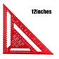 📐 Woodworking Triangle Ruler – Precise Measuring & Marking