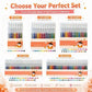 ✨ Glitter Gel Pen Set – Add Sparkle to Every Page 🌈
