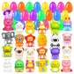🔥Last Day Special Price ￡12.99!!⚡50K+ SOLD🎁12/24PCS Easter Eggs Prefilled Slow Rising Squishy Toys