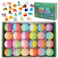 🎉🧼 Fizzy Fun 50%OFF 🛁🌈 12-Piece Bath Bomb Gift Set for Kids – Colorful, Skin-Safe Fizzies with Surprise Toys Inside. Perfect for Party Favors or Daily Bath Treats!