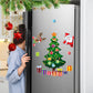 🎄 3D Christmas Magnetic Stickers – Cute Holiday Decor for Fridges & Metal Surfaces