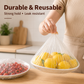 🥣 Elastic Stretch Food Covers – Clear Reusable Bowl & Plate Covers for Leftovers, Fruit & Food Storage