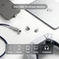 🔌5-in-1 Magnetic Fast Charging Cable 100W – Universal Charging Cable with 360° Rotatable Head