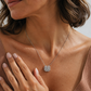 🍀 Magnetic Heart Clover Necklace – Lucky Love Pendant Jewelry Gift