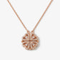 🍀 Magnetic Heart Clover Necklace – Lucky Love Pendant Jewelry Gift