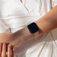 Stainless Steel Link Band for Apple Watch – Elegant Metal Watch Strap with Secure Clasp