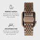 Stainless Steel Link Band for Apple Watch – Elegant Metal Watch Strap with Secure Clasp