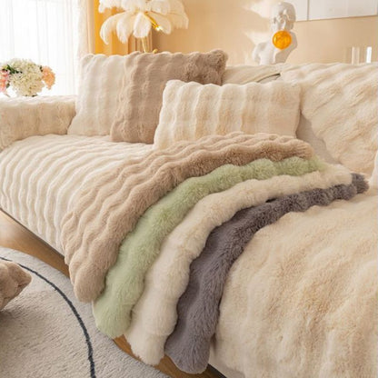 🛋️ Non-Slip Sofa Cover Protector – Soft Washable Couch Cover for a Cozy Home