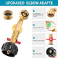 🔥 Top of the Line Propane Fill Elbow Adapter with Tank Pressure Gauge