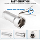🎉 2026 Sale — Over 27400 Sold! 🔧8Pcs Automotive Thread Repair Tool Set｜Hardened Steel Damaged Screw Bolt Restorer ✨