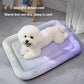 Pet Cooling Pad Mat for Dogs and Cats - Ice Silk Summer Cool Bed Blanket in Gradient Colours, Breathable Soft Sleeping Cushion for Indoor Floors Sofas and Car Travel Washable Multiple Sizes Available