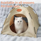 🐱 Pet Cooling Tent Bed