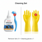 🔥LIMITED SALE 50% OFF!!💥Mold Remover Gel with Scrub Brush – Heavy Duty Mildew Stain Cleaner for Washer Gasket, Shower Caulk, Tile Grout & Bathroom