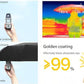 🌧️🌞50% Rabatt🌂Reflektierender Sicherheitsstreifen Ringschnalle Regenschirm