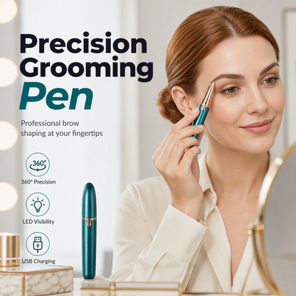💄 Electric Facial Hair Trimmer – Gentle, Precise & Travel-Friendly