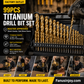🔥 2026 Sale — Over 29,000 Sold! ⚙️ 99-Piece Titanium Drill Bit Set – Sharper, Faster, Longer ✨