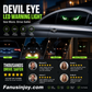 🚗👀 Solar Powered LED Car Warning Light | Catch All Eyes & Boost Driving Safety – Wireless, Auto-Sensing & Universal Fit ✨