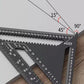 📐 Woodworking Triangle Ruler – Precise Measuring & Marking