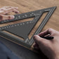 📐 Woodworking Triangle Ruler – Precise Measuring & Marking