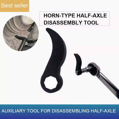 ⏳Limited-time 50% off⏰Crescent-Shaped Half Shaft Wrench🚗🔧