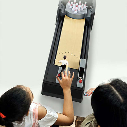 🎳 Mini Desktop Bowling Game – Portable Tabletop Bowling Fun for Family Play