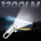 Portable Rechargeable Bright Keychain Flashlight