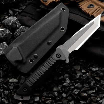 【Extremely high strength】Titanium tungsten steel alloy knife