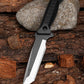 【Extremely high strength】Titanium tungsten steel alloy knife